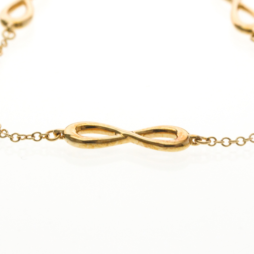 TIFFANY 18k Gold Charm Bracelet - Picture 2 of 11